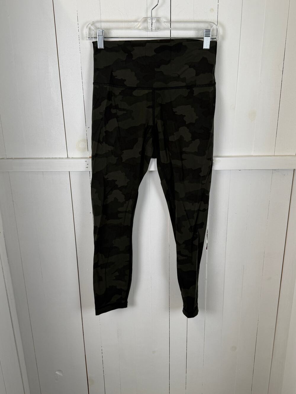 Lululemon Green Ankle Leggings Size 8 Nylon Women's